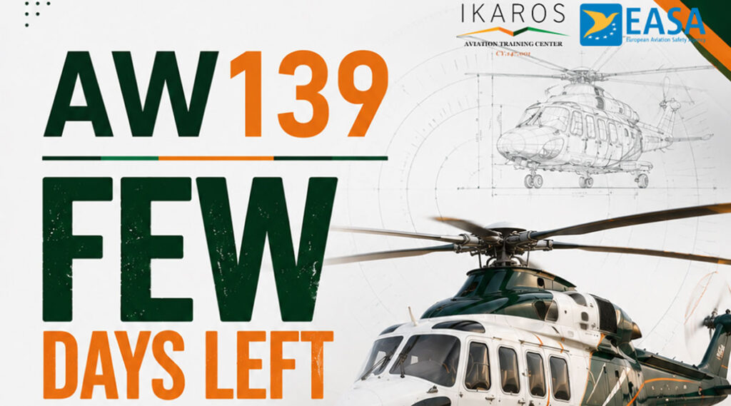 AW139 Training – Few Days Left to Register! 